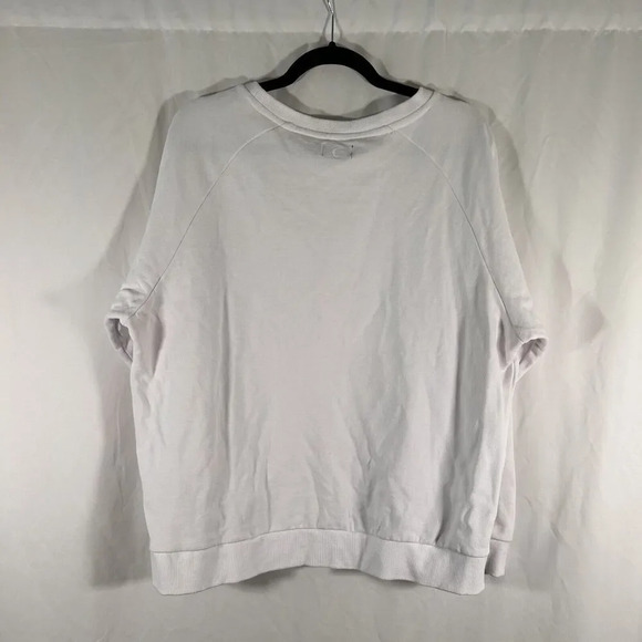 Zyia Active Sweater Women's 3XL White Mountain Embroidered Crew Neck - Picture 6 of 10